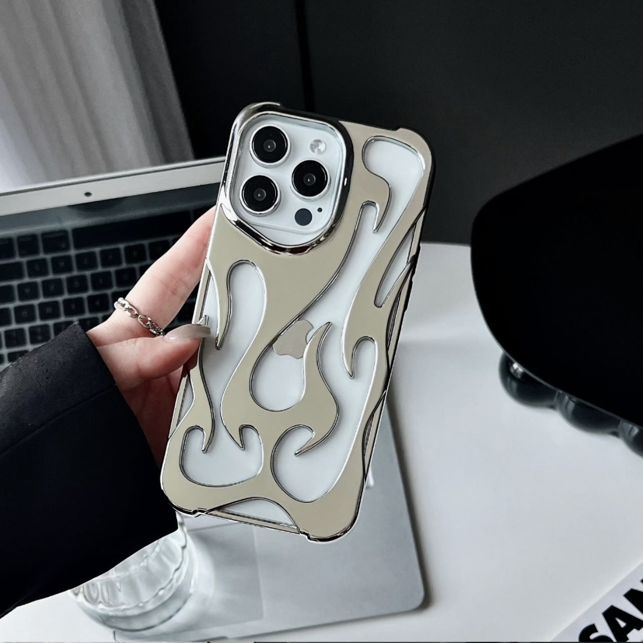 The "Chrome Catalyst" Flame Case