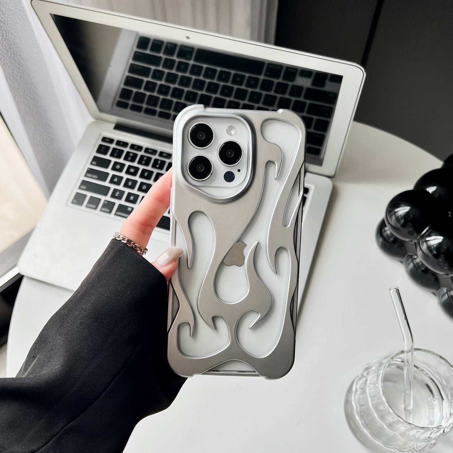The "Chrome Catalyst" Flame Case