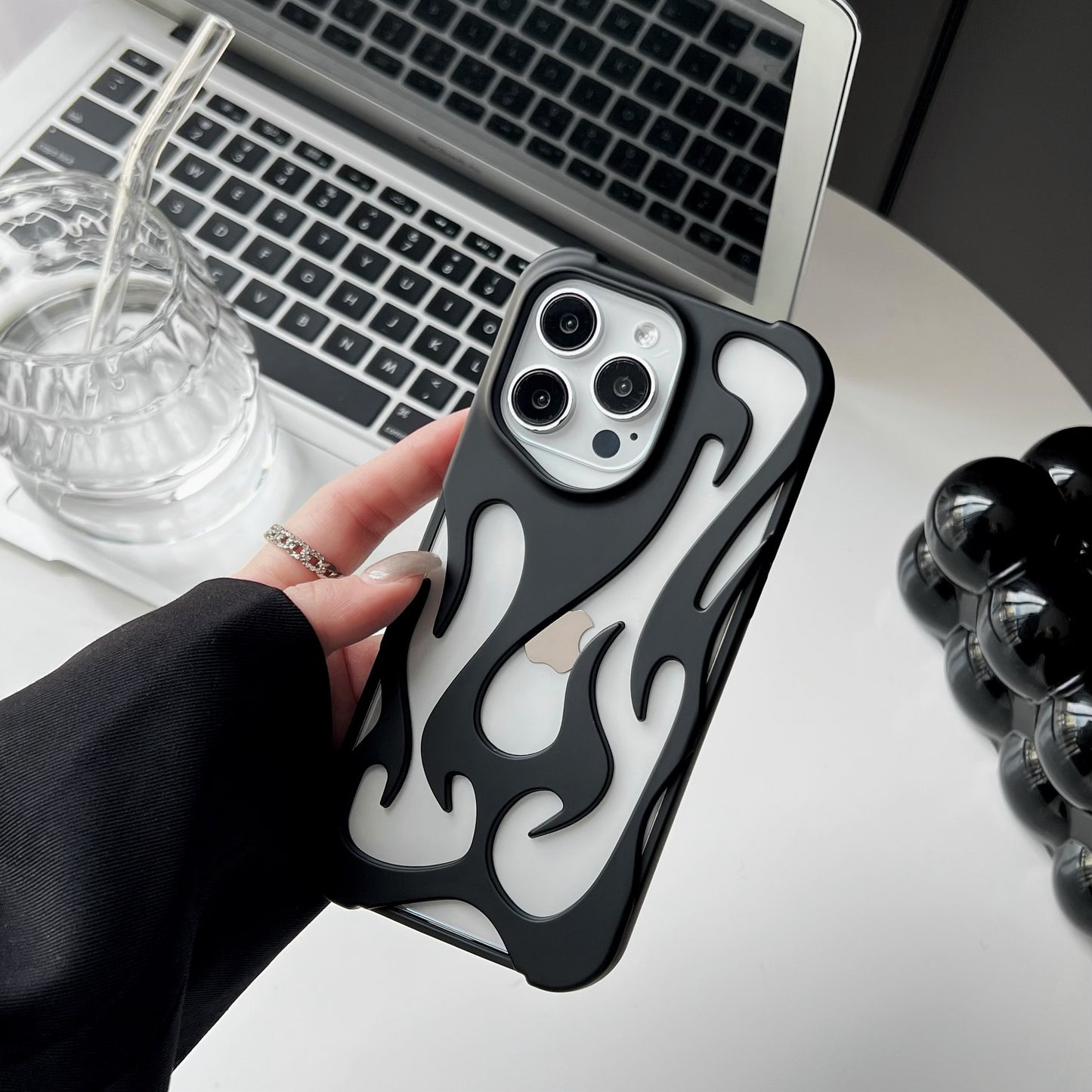 The "Chrome Catalyst" Flame Case