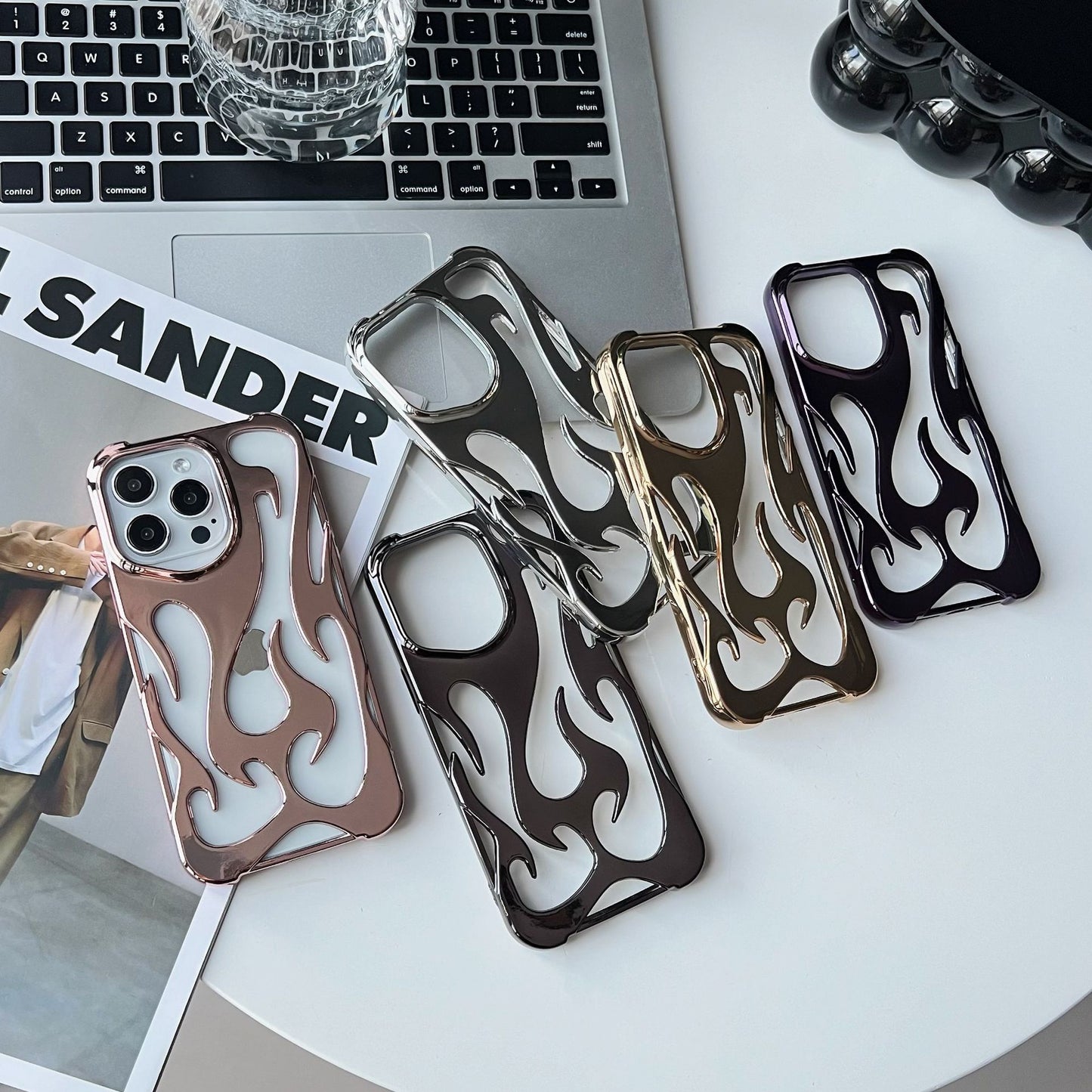 The "Chrome Catalyst" Flame Case