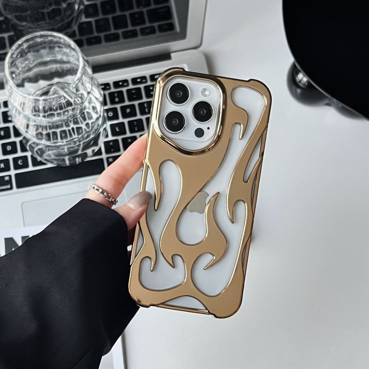The "Chrome Catalyst" Flame Case