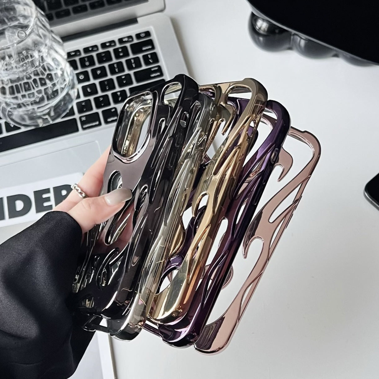 The "Chrome Catalyst" Flame Case