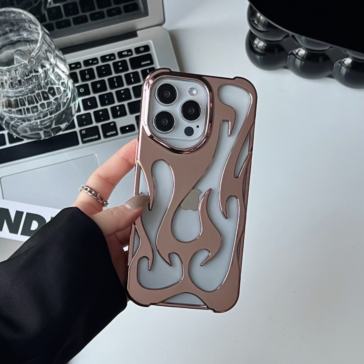 The "Chrome Catalyst" Flame Case