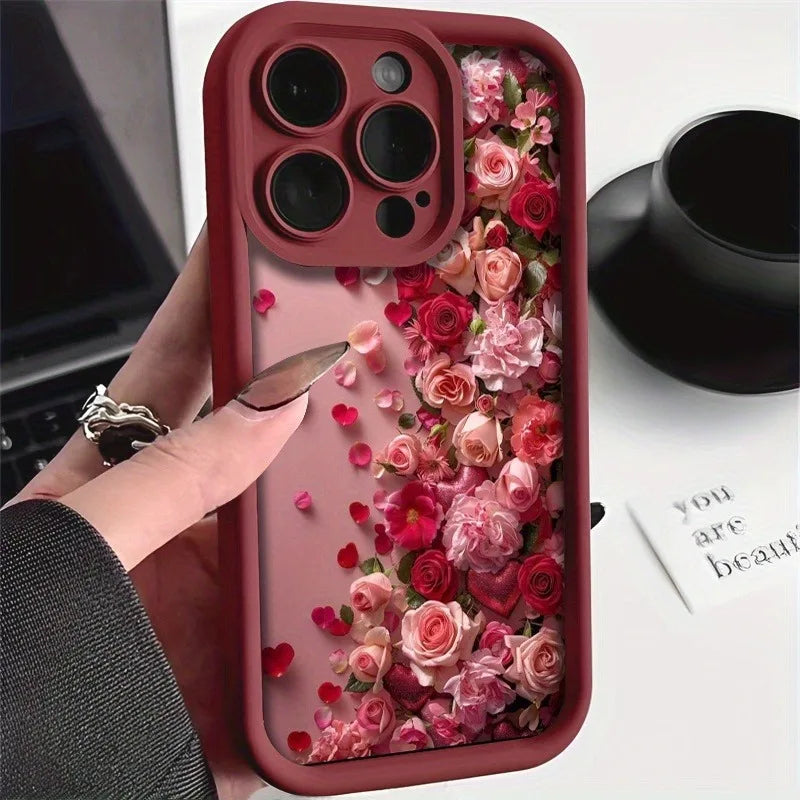 🌹 The "Bloom" Floral Case 💖